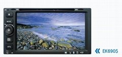6.95 Digital TFT-LCD Touch-screen Monitor Car DVD/CD Player 