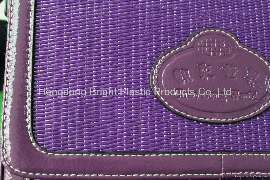 purple new design material handbags 5