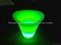 color changing led ice bucket  flash wine cooler 2