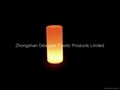 led cylinder light color changing with induction charger  led table light 3