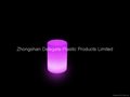 led cylinder light color changing with induction charger  led table light 4