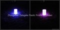 led cylinder light color changing with induction charger  led table light 5