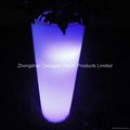 led flower pot illuminated led vase garden decoration item 3