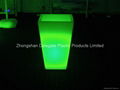 led flower pot illuminated led vase garden decoration item 4