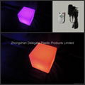 led cube shape table light  led bar lamp