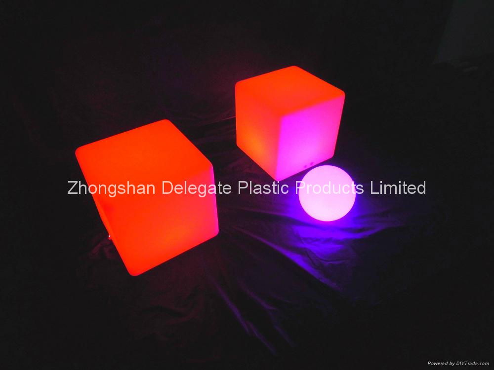 led cube shape table light  led bar lamp multi color table lamp 3