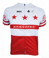 100% polyester custom sulimation cycling jersey