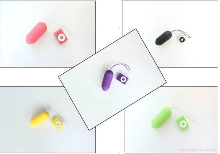 Mini colorful Mp3 Remote Wireless waterproof Vibrating Egg 2