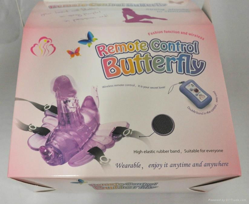 Wireless remote control Butterfly wearable Vibrator dildo,Massager forLesbian  5