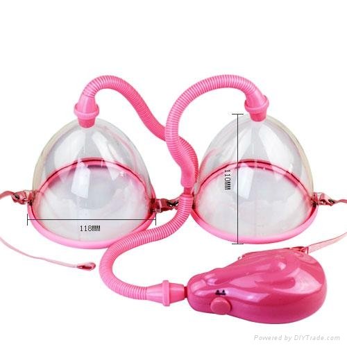 Pink Double Vacuum Breast enlarging massager 4