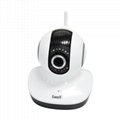 Indoor H.264 wifi megapixel security ip camera with sd card storages  2