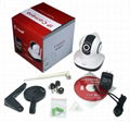 Indoor H.264 wifi megapixel security ip camera with sd card storages  4