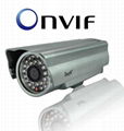 1 megapixel waterpoof H.264 ONVIF ip security camera with IR-Cut filter  