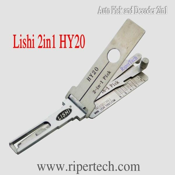 Locksmith supplies Lishi Pick decoder 2 in 1 HY20 