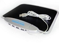USB MOUSE PAD hub LEDlight 4