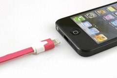 Apple iphone 5 Noodle lightning  Data sync cable 