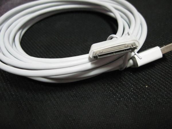 Apple iphone 4 3 Meter   Data sync cable  4