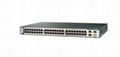 cisco  original brand switch WS-C3750G－12S-S free shipping 1