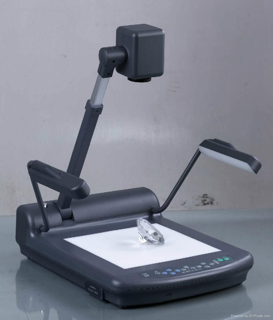 Portable document projector/video conference system