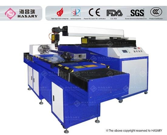 YAG Laser Cutting Equipment for truncate the pipe 
