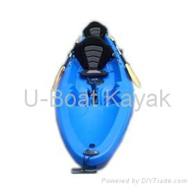 Blue Triple Kayak Available in Various Colors 2
