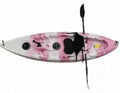 Single Kayak Designed for Entertainment&Fishing