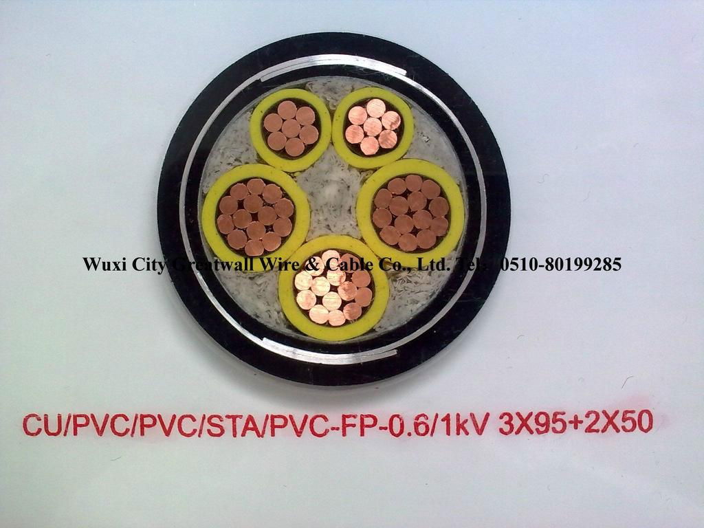 Low voltage power cable