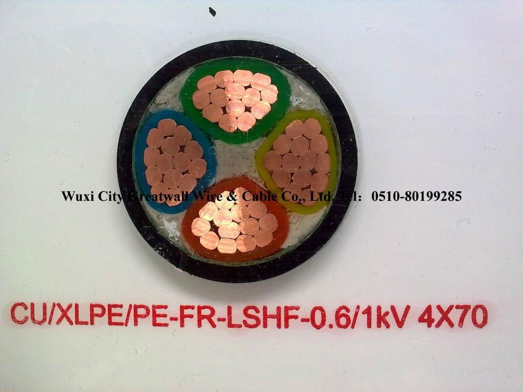 Low voltage power cable