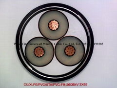 Medium voltage power cable