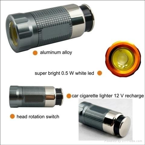 High Quality Flashlight Car Cigarette Lighter C10