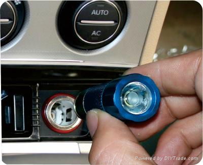 High Quality Flashlight Car Cigarette Lighter C10 2