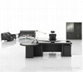 Executive Desk - Leather Furnishing 1