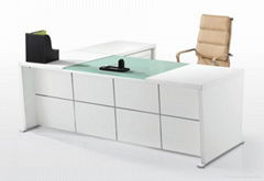 Executive Desk - Leather Furnishing