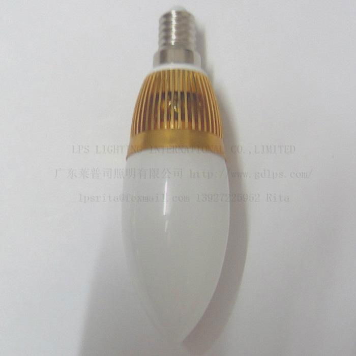 220V-1/3*1W LED 蠟燭燈 2