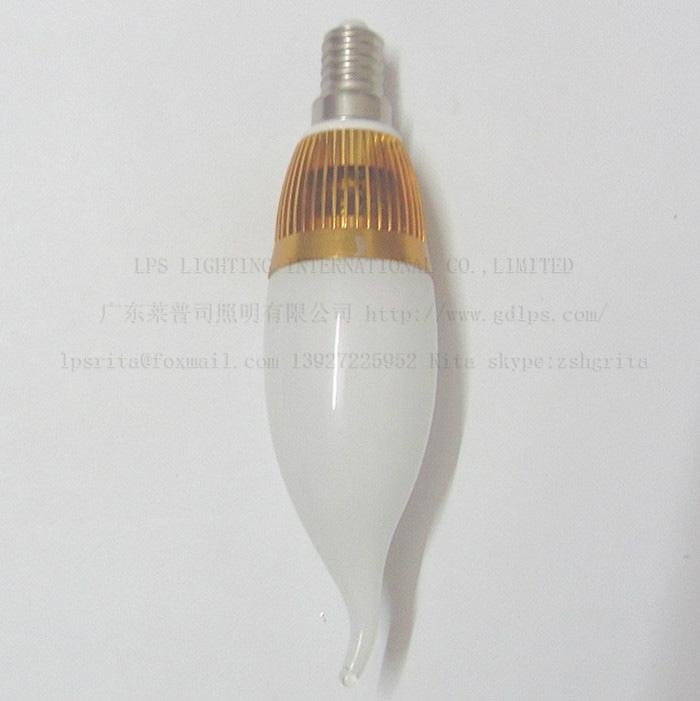 220V-1/3*1W LED Candle Lamp 4