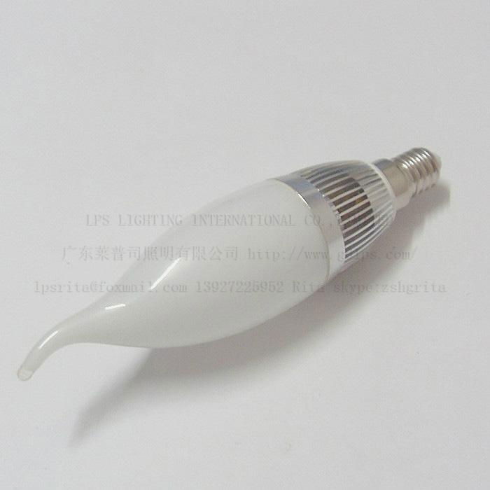 220V-1/3*1W LED 蠟燭燈 5