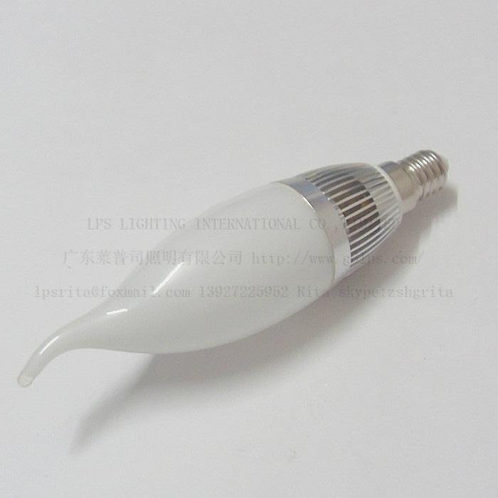 220V-1/3*1W LED Candle Lamp 5