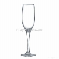 handmade glass champagne flute manufacturer made in china