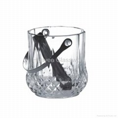 glass ice bucket bar glassware accessories