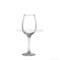 Burgundy red wine glasses goblet