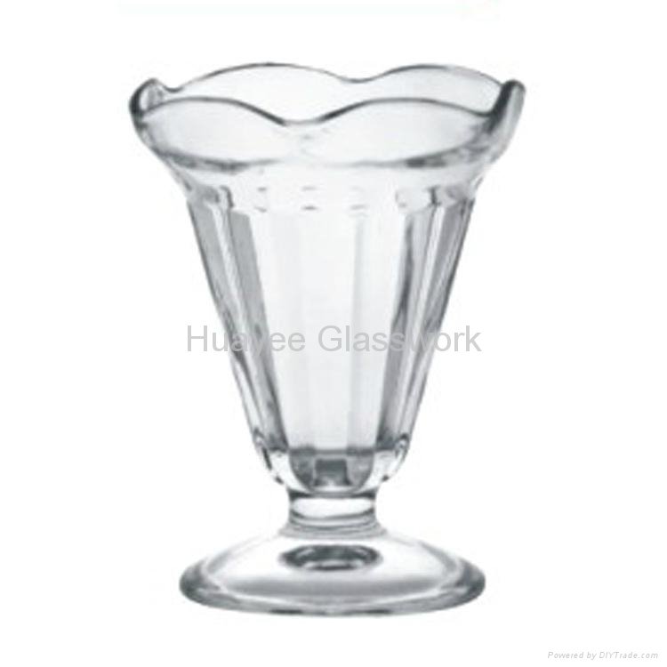 Ice cream glass cups glassware factory made in china 2