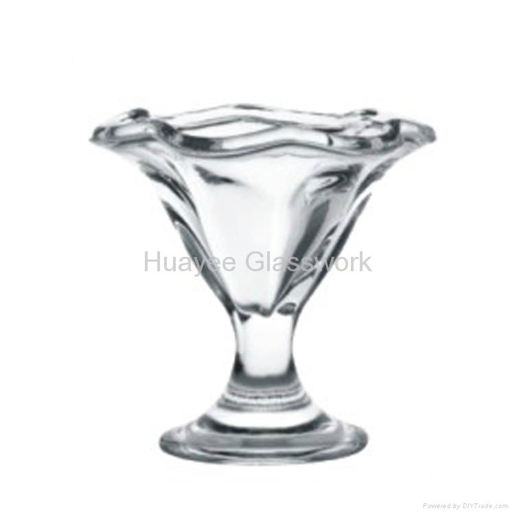 Ice cream glass cups glassware factory made in china 3