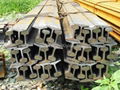 Q235/55Q 8-30KG/M light steel rail 