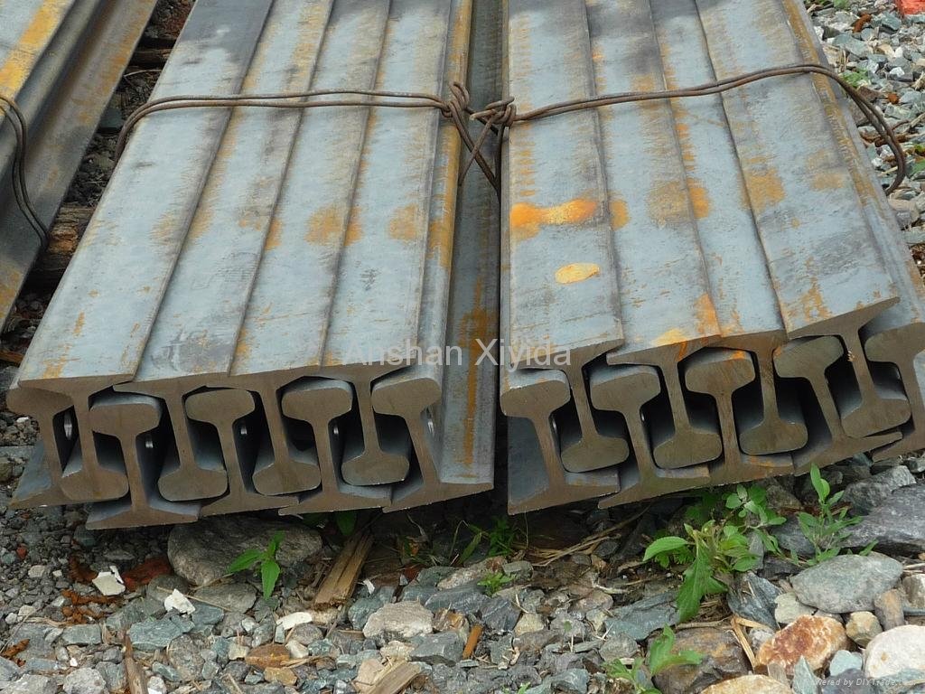 Q235/55Q 8-30KG/M light steel rail  2