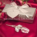 Rose wedding crystal