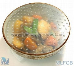 LFGB Food grade Silicone plastic wrap/strech film