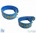 Hip Hop Style Wrap Around silicone Bracelets 2