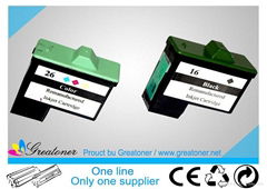 Inkjet Cartridge Lexmark 16/26 Comaptible sales7 at greatoner dot net