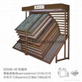 Stone display rack,wing rack for showroom system 5