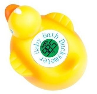 Baby Bath Floating Duck Toy and Bath Tub Thermometer  2